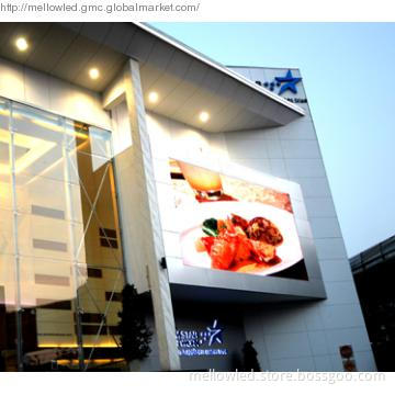 Clear p12 perimeter led display